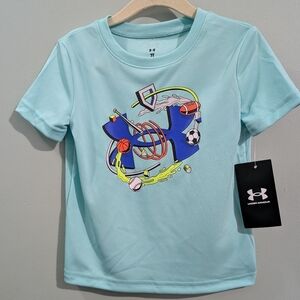 NEW Under Armour Tshirt Toddler 2T *F25